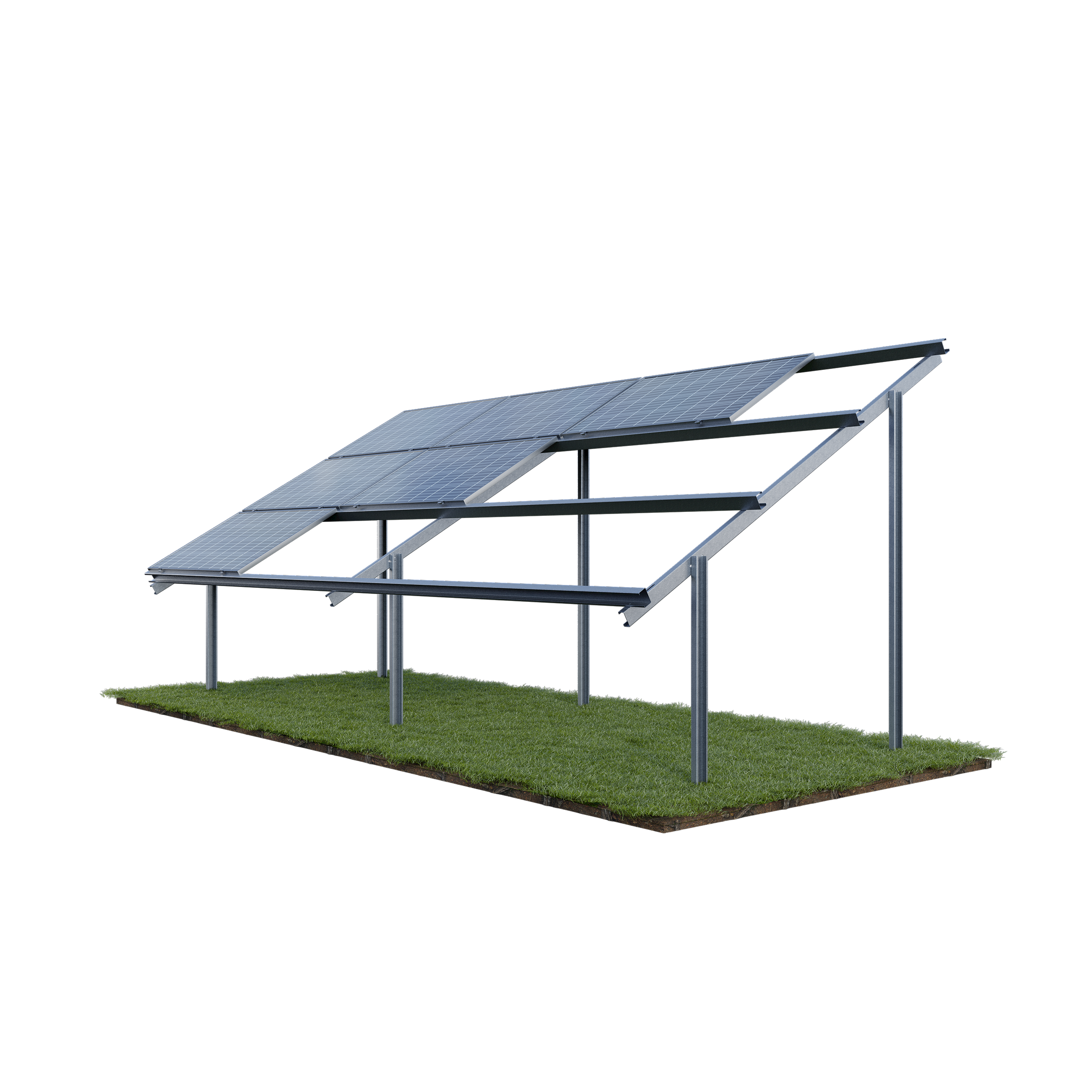 DH3 Free-standing solar construction