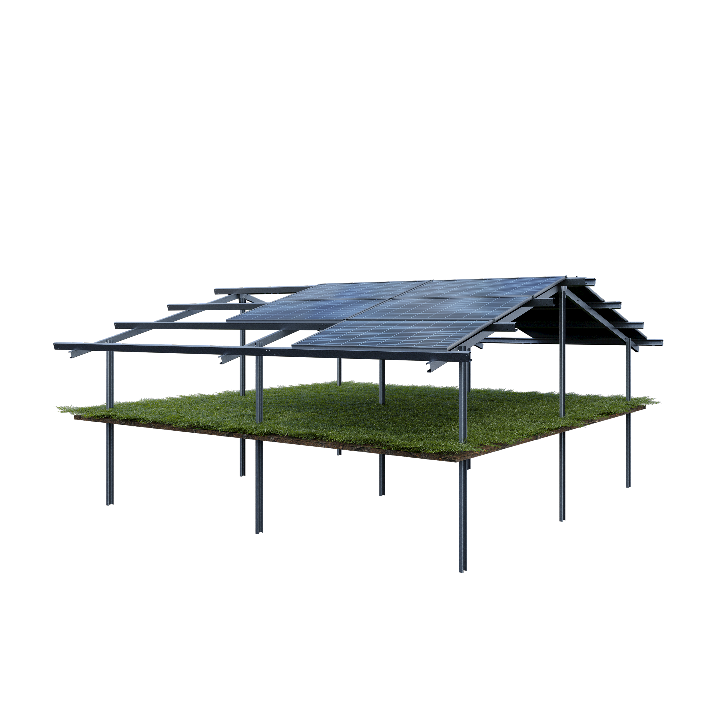 DH3WZ Free-standing solar construction