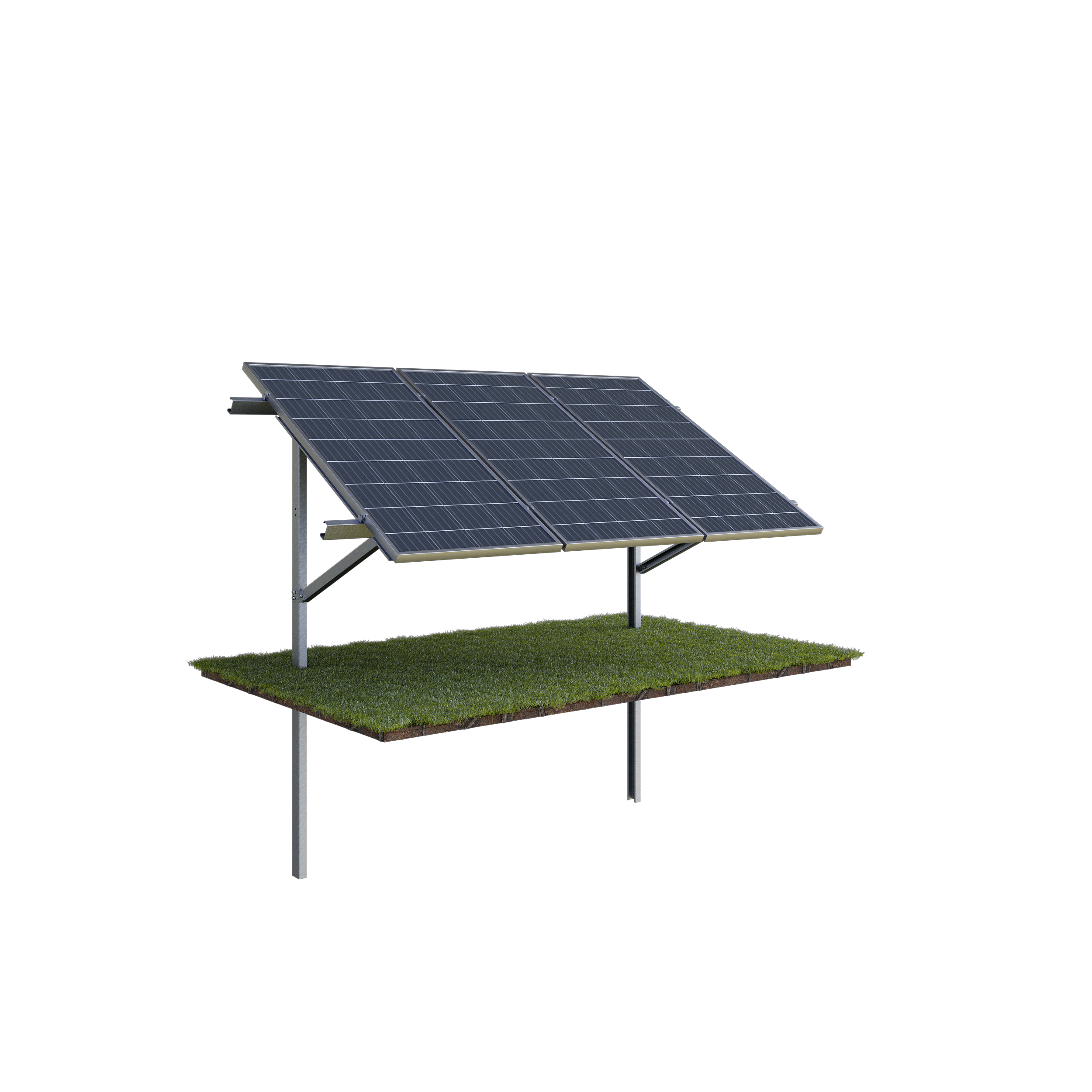 SV1 Free-standing solar construction