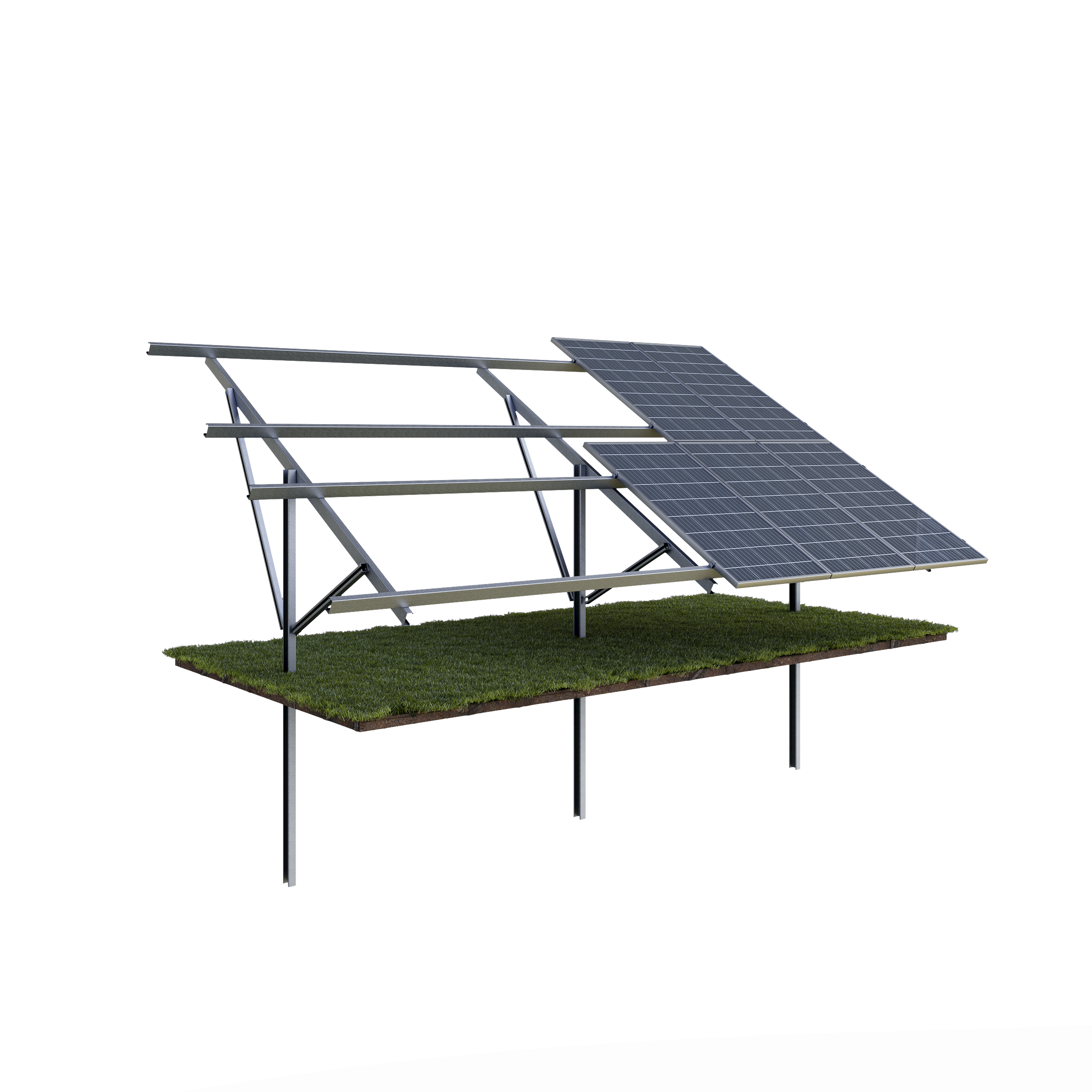 SV2 Free-standing solar construction